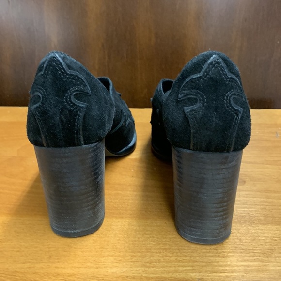 Free People Western Boots Slip on Booties Suede EU39 - Picture 3 of 4